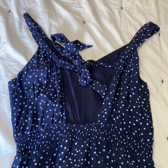 Loft Polka Dot Jumpsuit - Picture 4 of 6